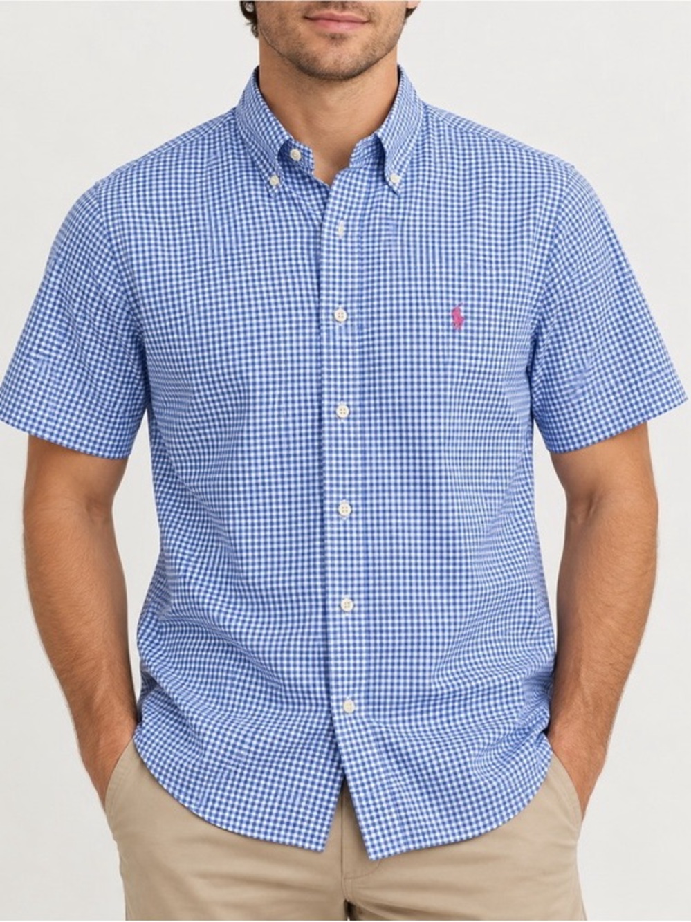 Polo Ralph Lauren Custom Short-Sleeved Gingham